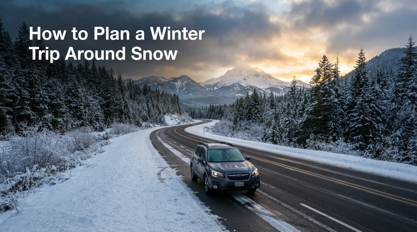 How to Plan a Winter Trip Around Snow