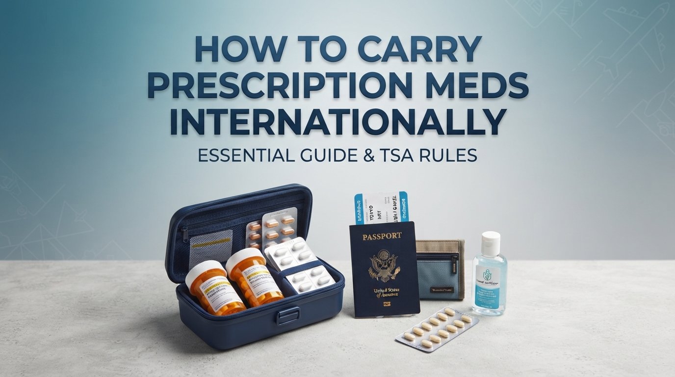 How to Travel Internationally With Prescription Medications Legally