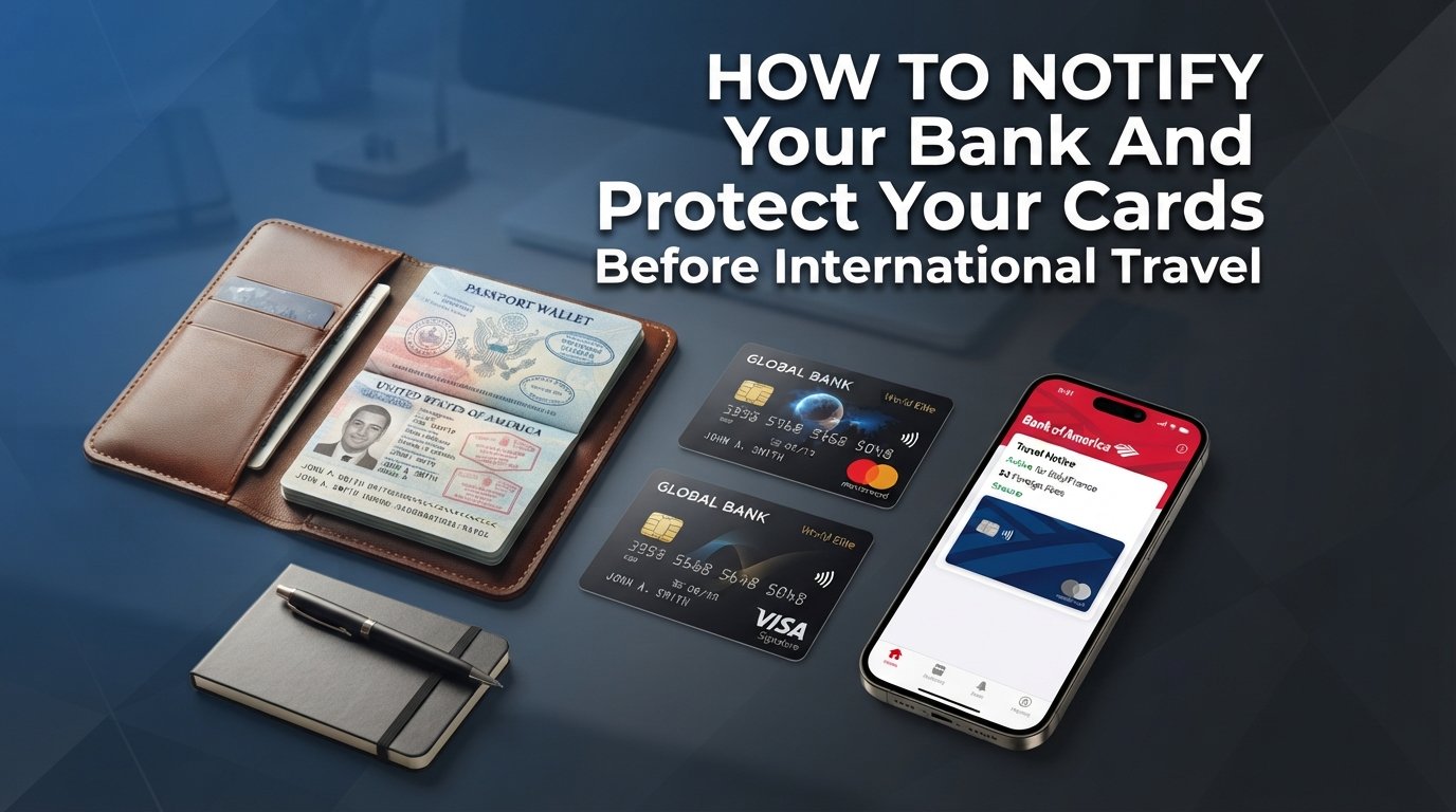 How to Notify Your Bank and Protect Your Cards Before International Travel