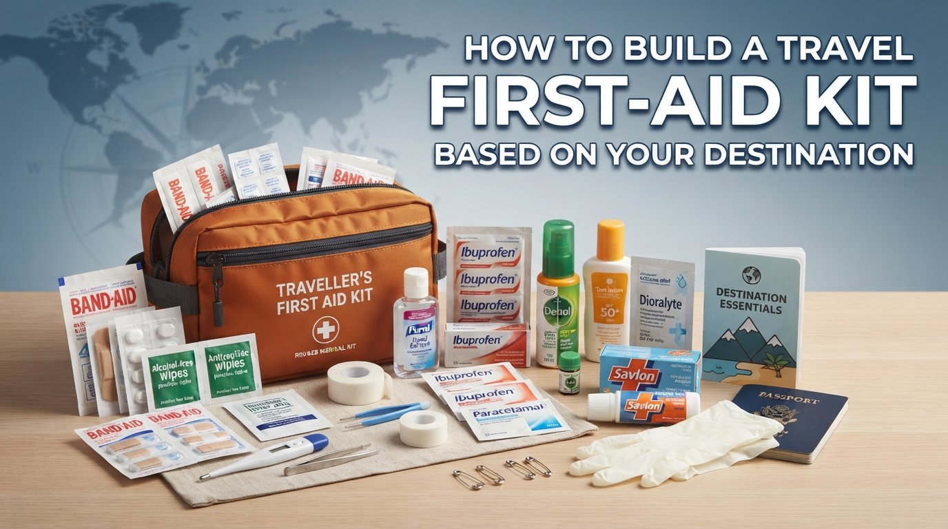 How to Build a Travel First-Aid Kit Based on Your Destination