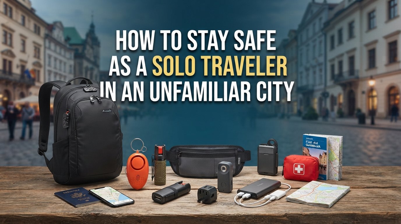 How to Stay Safe as a Solo Traveler in an Unfamiliar City
