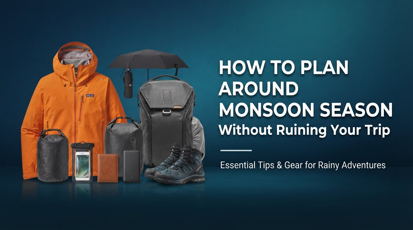 How to Plan Around Monsoon Season Without Ruining Your Trip