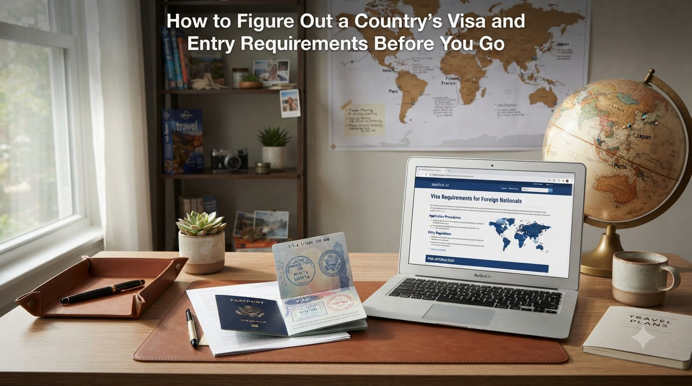 How to Figure Out a Country's Visa and Entry Requirements Before You Go