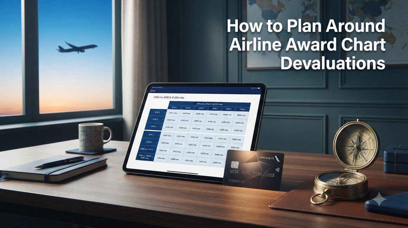 How to Plan Around Airline Award Chart Devaluations