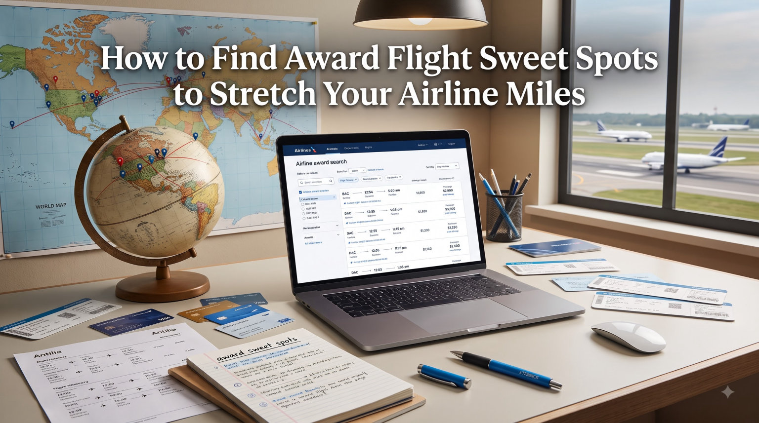 How to Find Award Flight Sweet Spots to Stretch Your Airline Miles