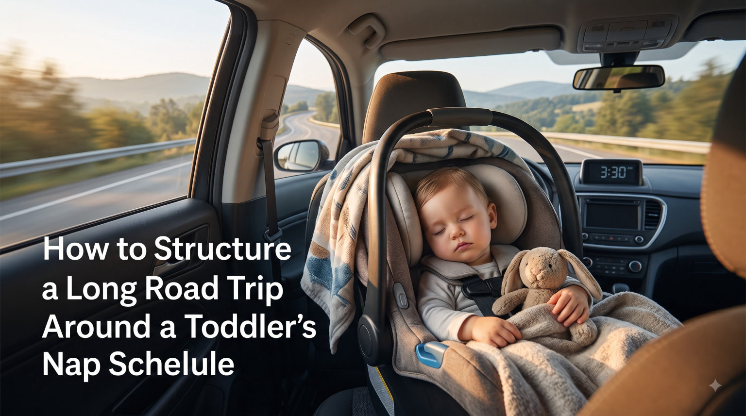 How to Structure a Long Road Trip Around a Toddler's Nap Schedule