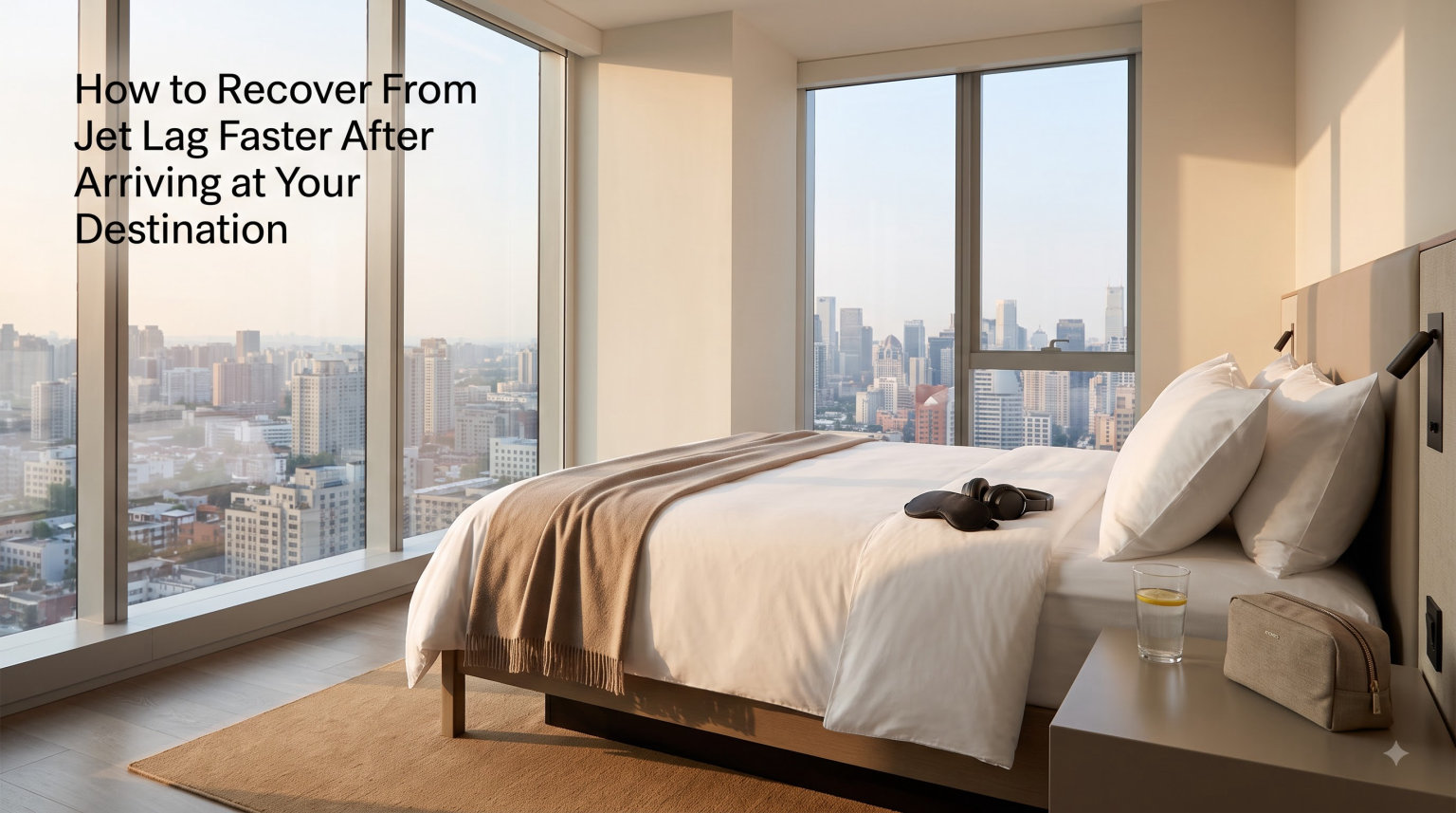 How to Recover From Jet Lag Faster After Arriving at Your Destination