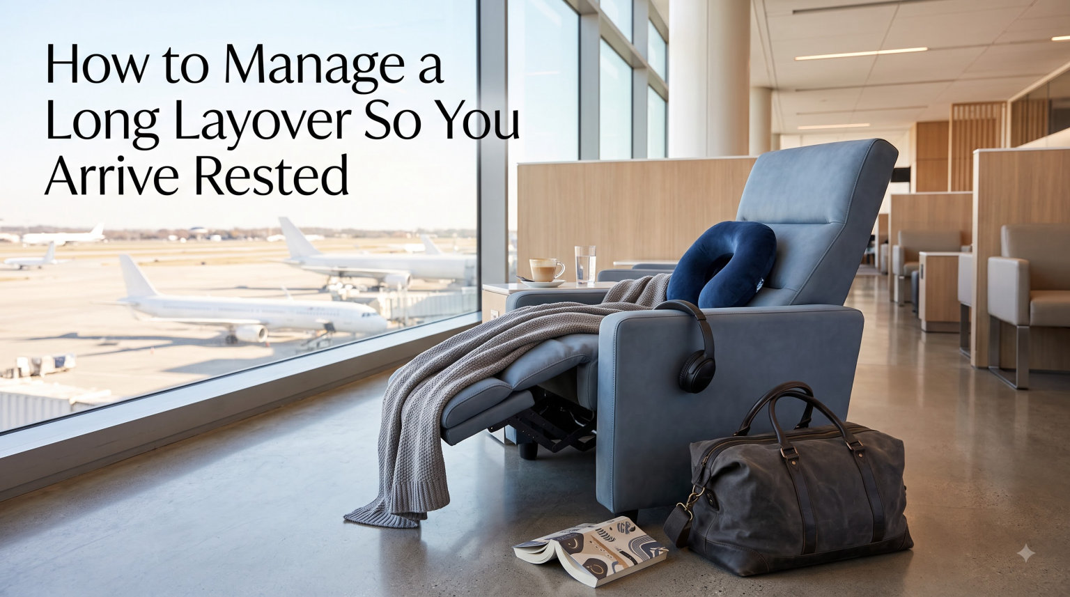How to Manage a Long Layover So You Arrive Rested