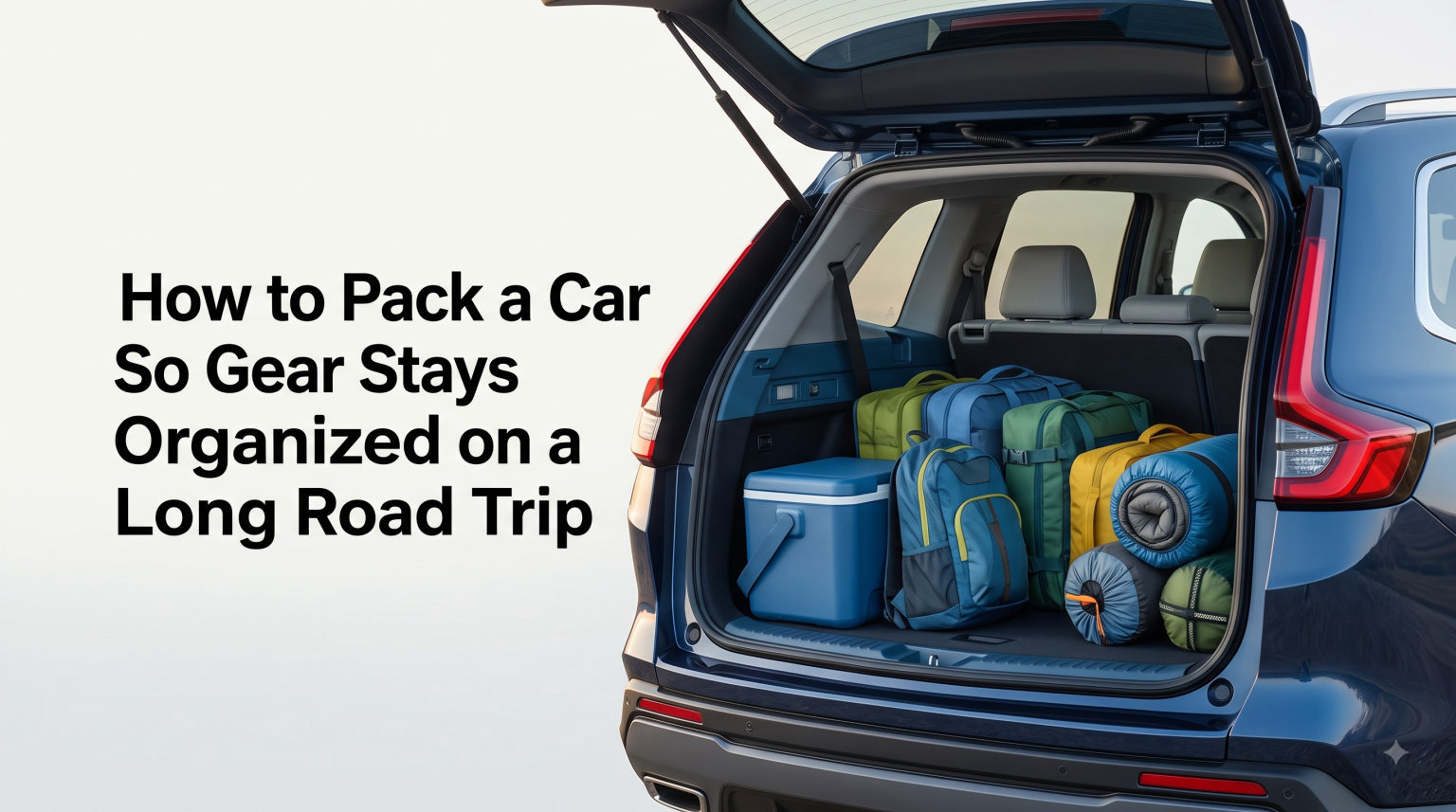 How to Pack a Car So Gear Stays Organized on a Long Road Trip