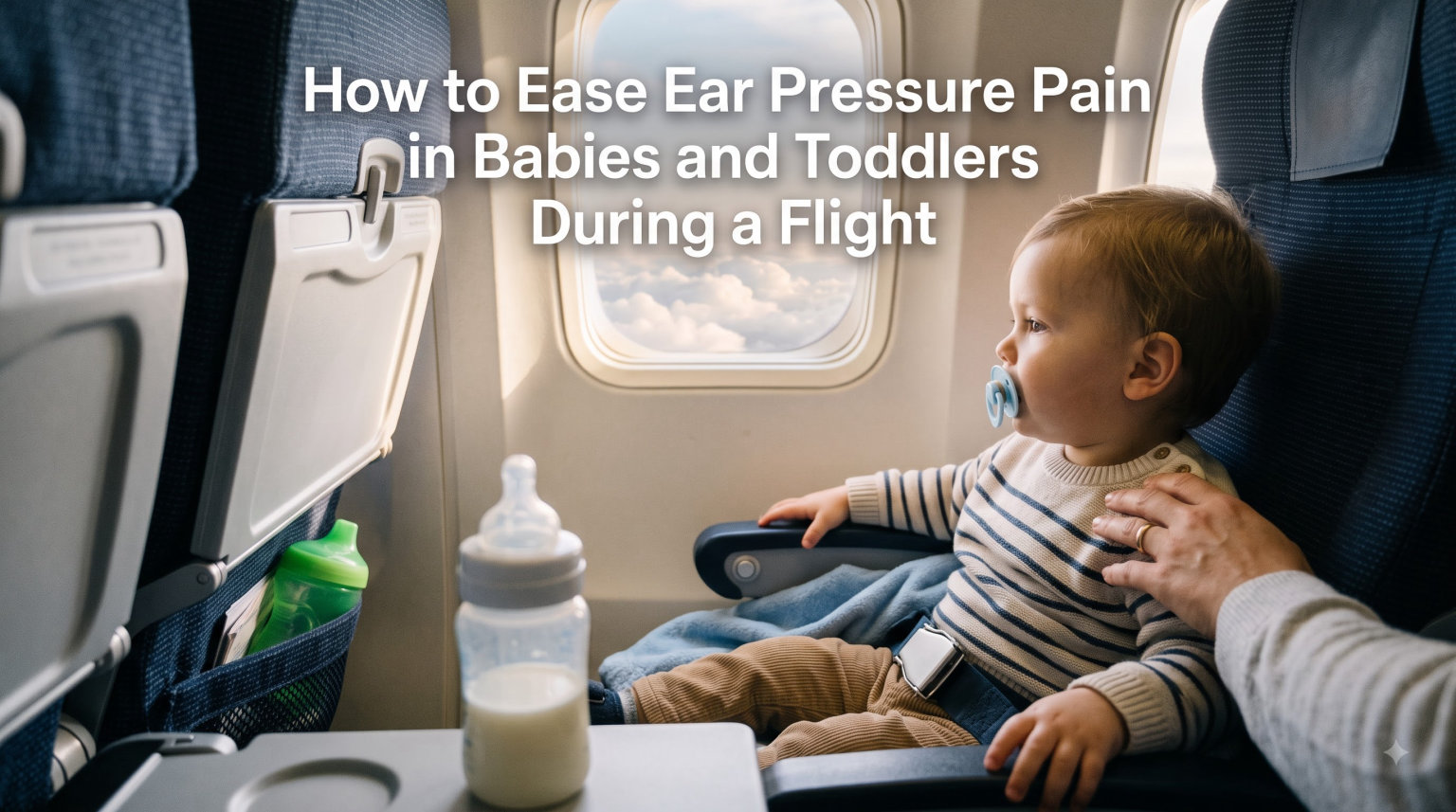 How to Ease Ear Pressure Pain in Babies and Toddlers During a Flight