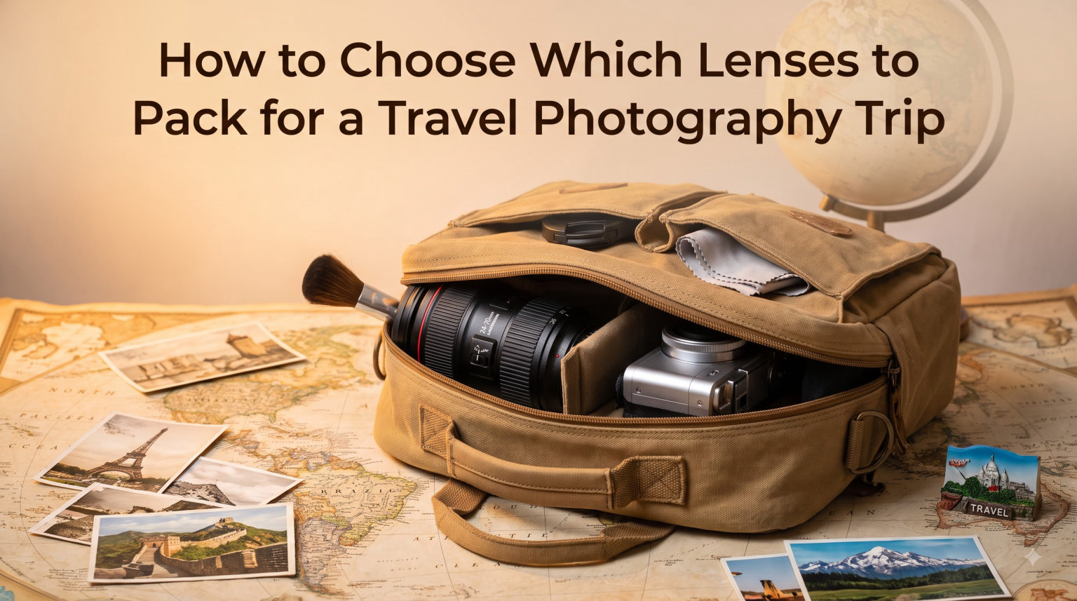 How to Choose Which Lenses to Pack for a Travel Photography Trip