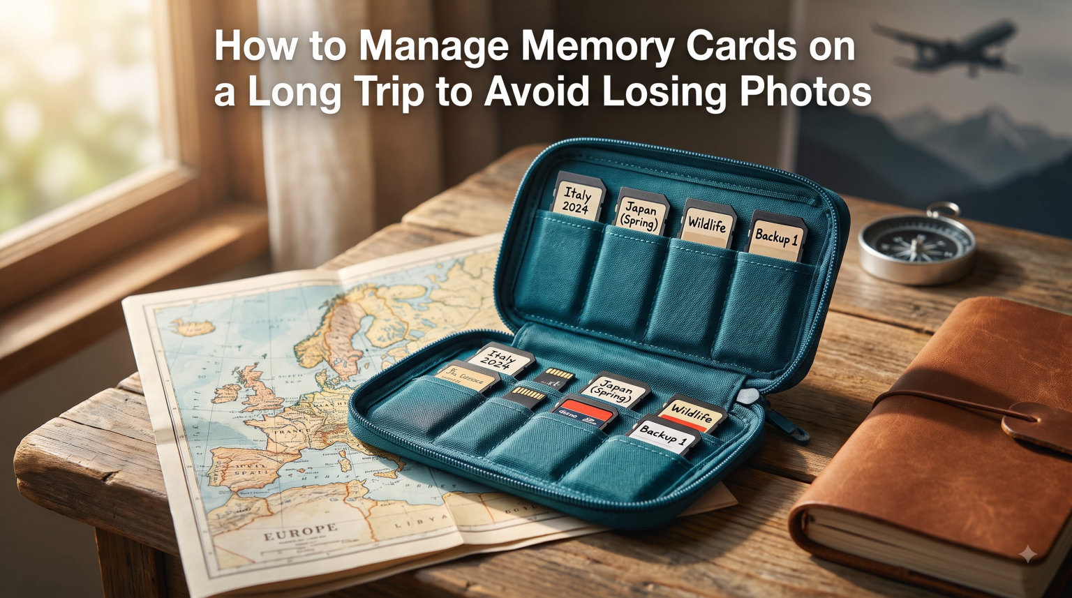 How to Manage Memory Cards on a Long Trip to Avoid Losing Photos