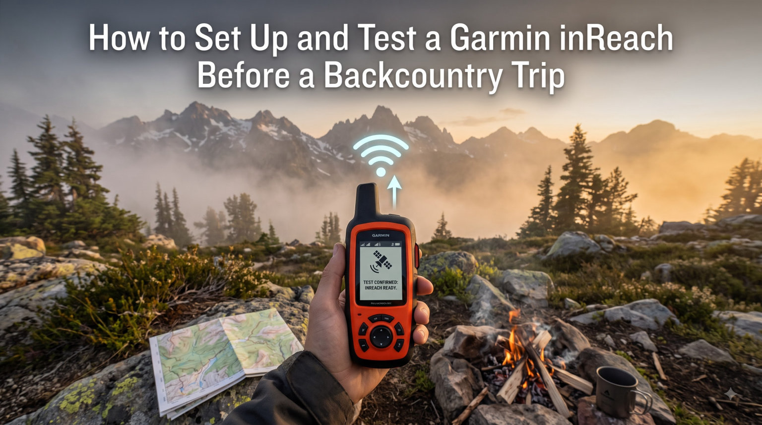 How to Set Up and Test a Garmin inReach Before a Backcountry Trip