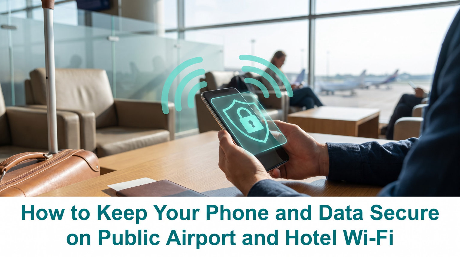 How to Keep Your Phone and Data Secure on Public Airport and Hotel Wi-Fi