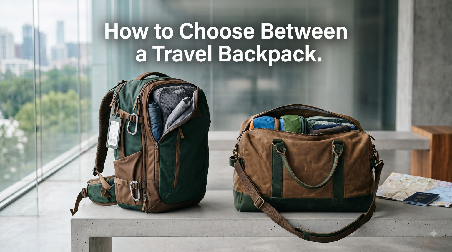How to Choose Between a Travel Backpack