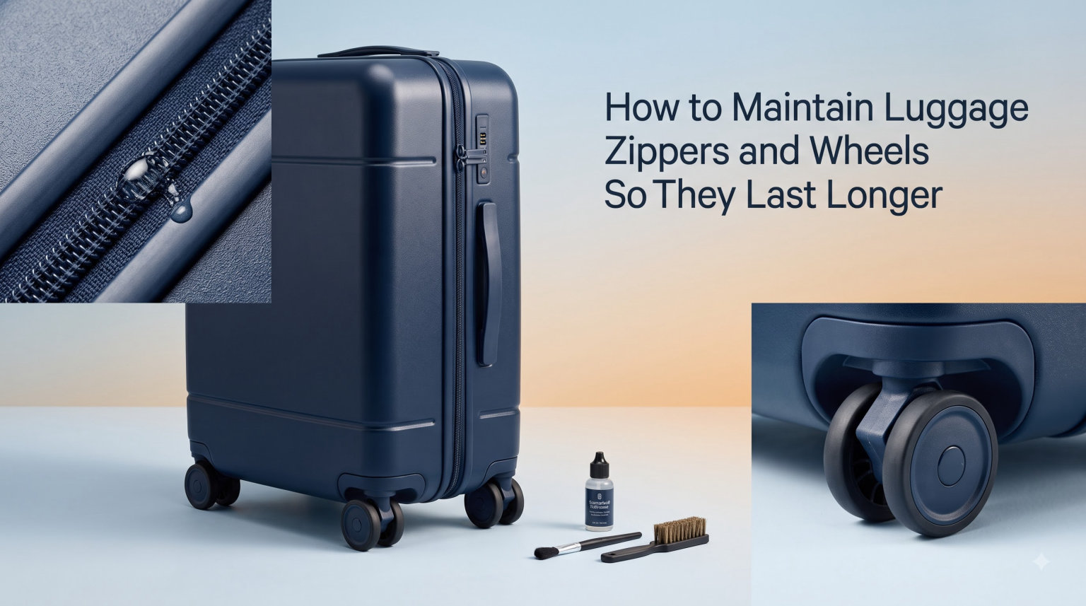 How to Maintain Luggage Zippers and Wheels So They Last Longer