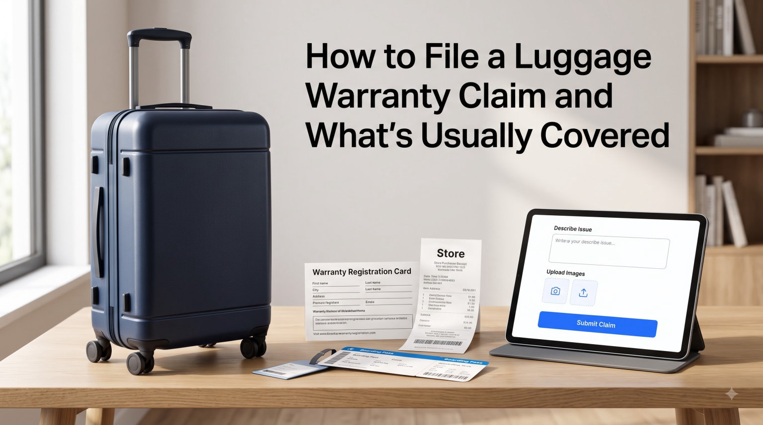 How to File a Luggage Warranty Claim and What's Usually Covered