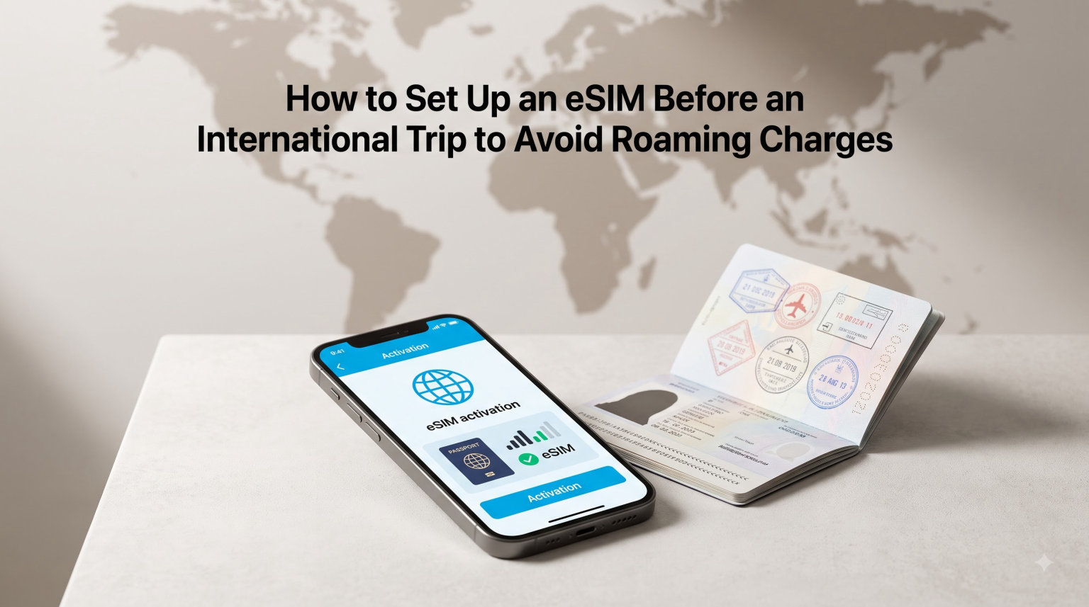 How to Set Up an eSIM Before an International Trip to Avoid Roaming Charges