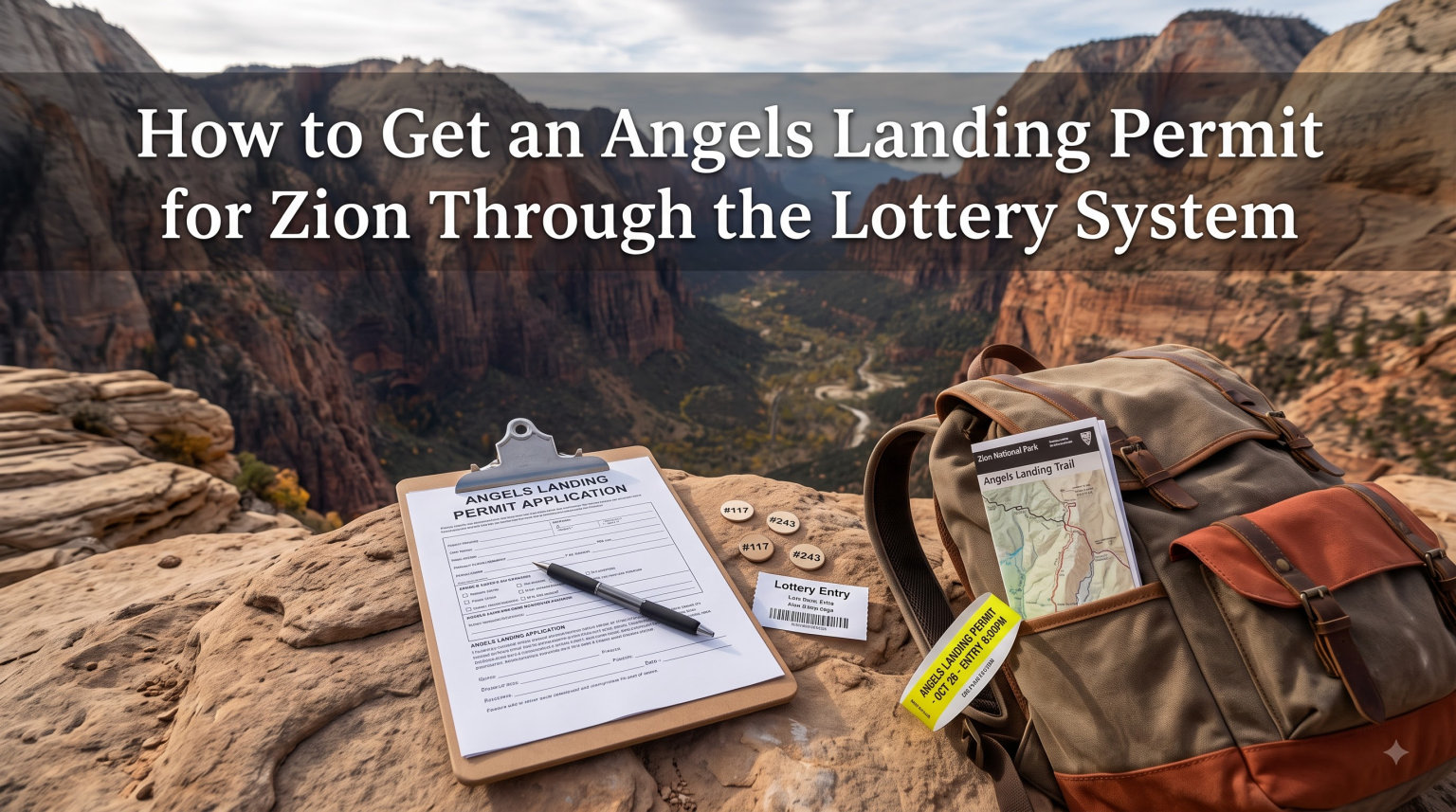 How to Get an Angels Landing Permit for Zion Through the Lottery System