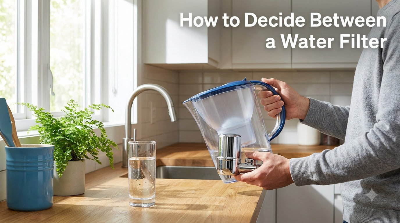 How to Decide Between a Water Filter