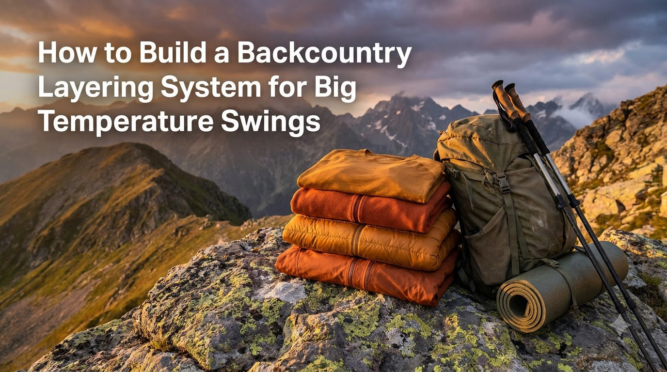 How to Build a Backcountry Layering System for Big Temperature Swings