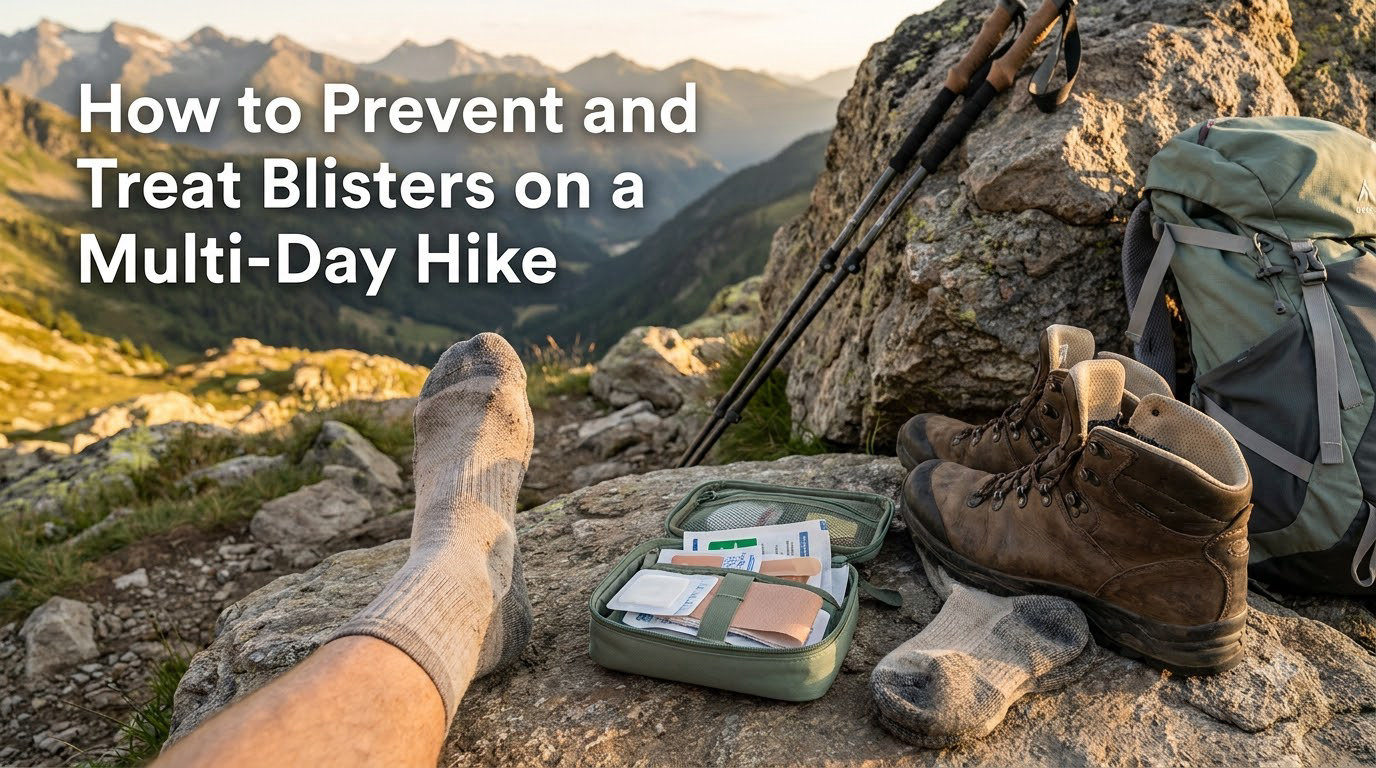 How to Prevent and Treat Blisters on a Multi-Day Hike