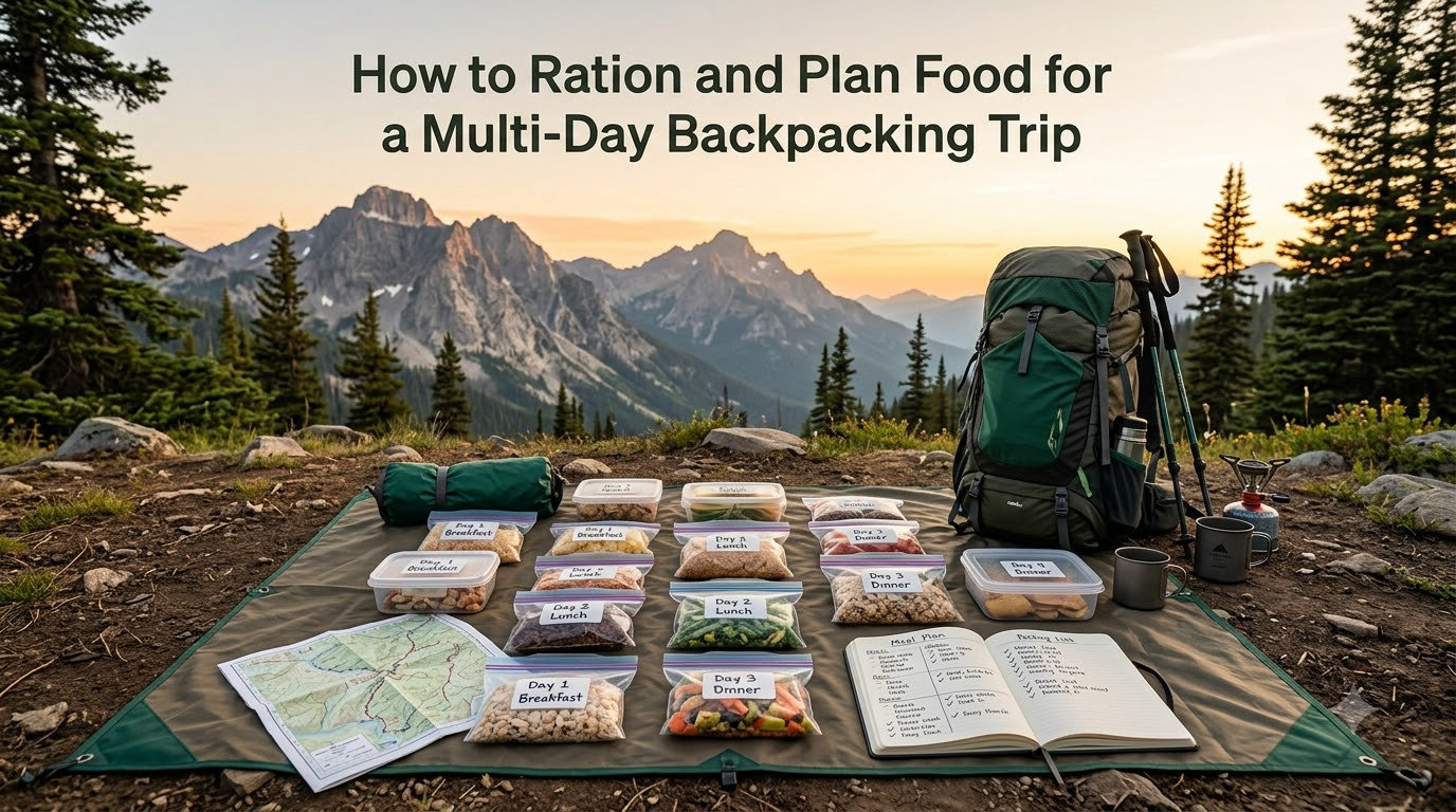 How to Ration and Plan Food for a Multi-Day Backpacking Trip