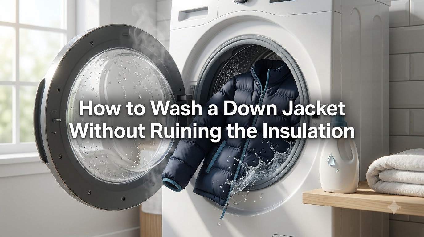 How to Wash a Down Jacket Without Ruining the Insulation