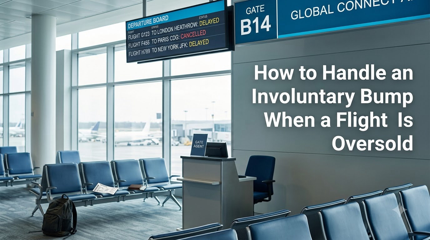 How to Handle an Involuntary Bump When a Flight Is Oversold