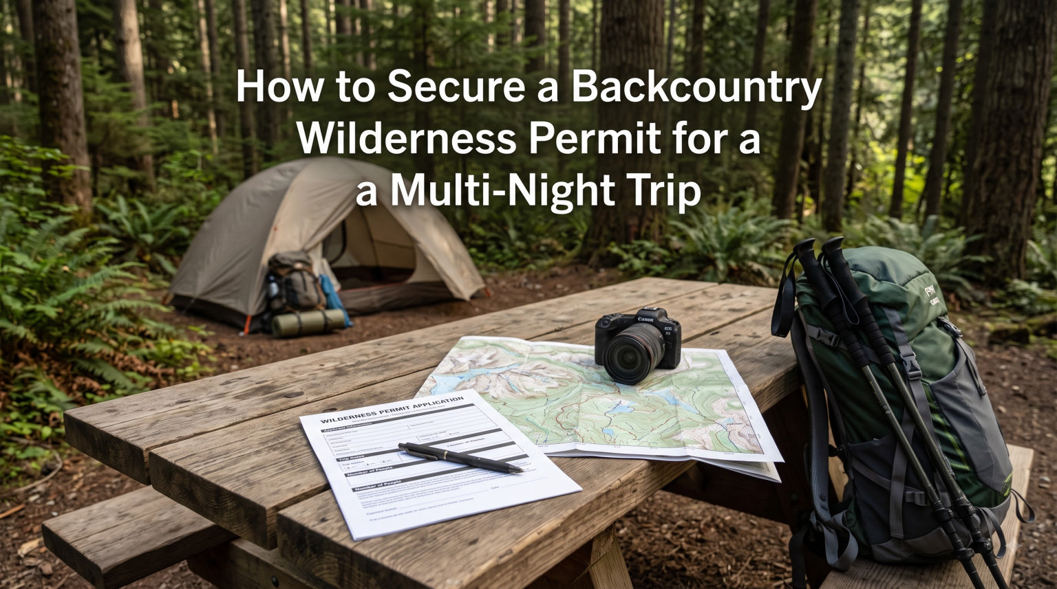 How to Secure a Backcountry Wilderness Permit for a Multi-Night Trip