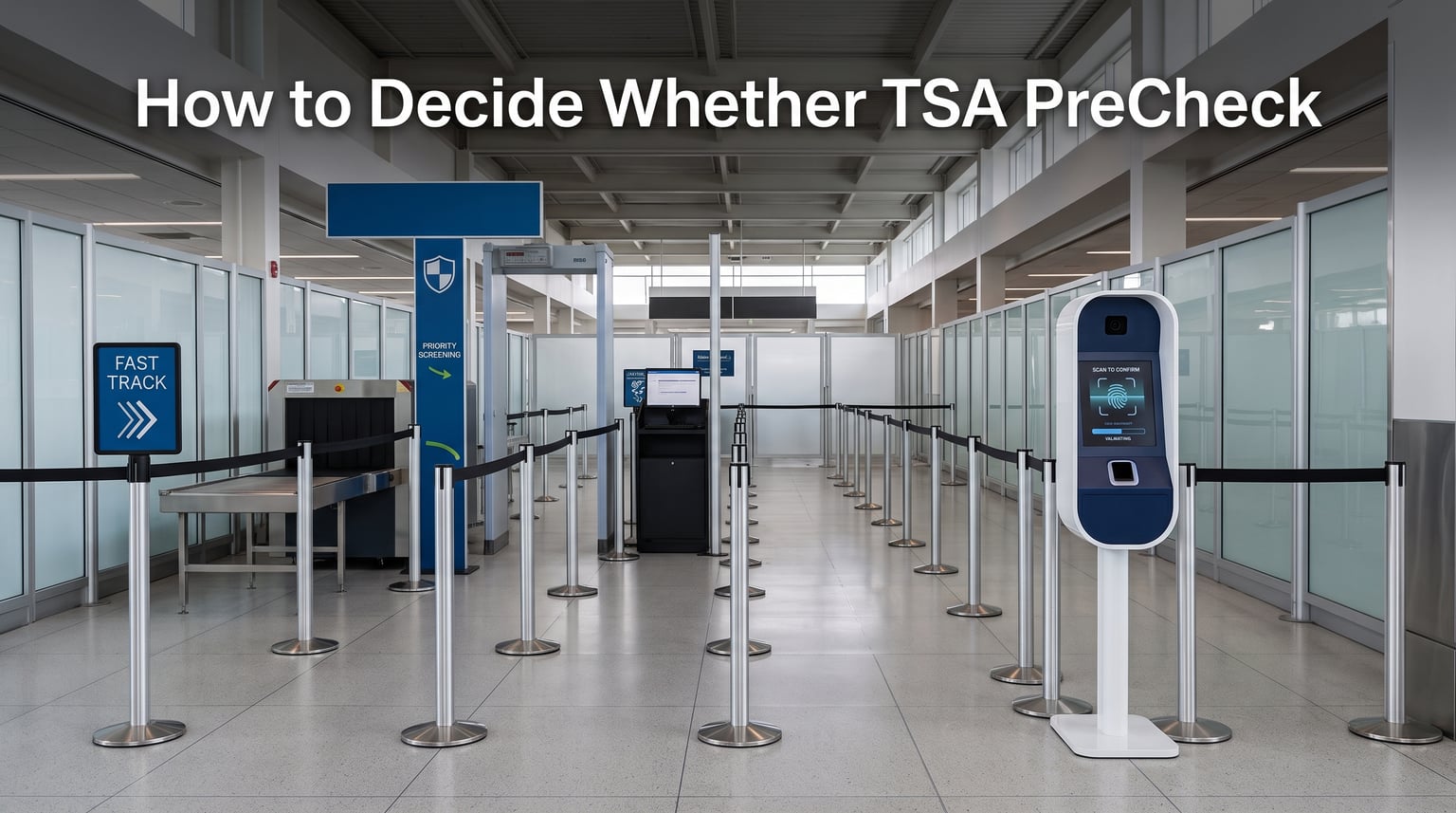 How to Decide Whether TSA PreCheck