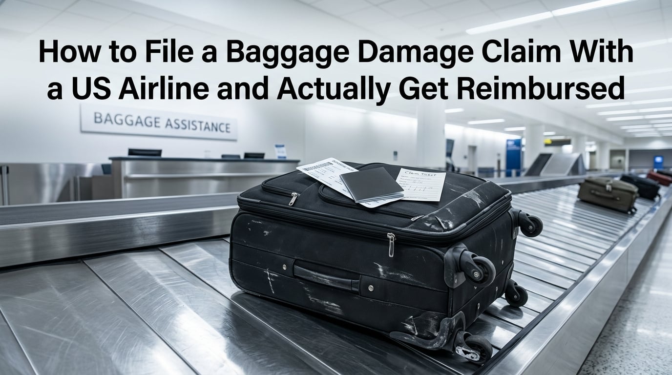 How to File a Baggage Damage Claim With a US Airline and Actually Get Reimbursed