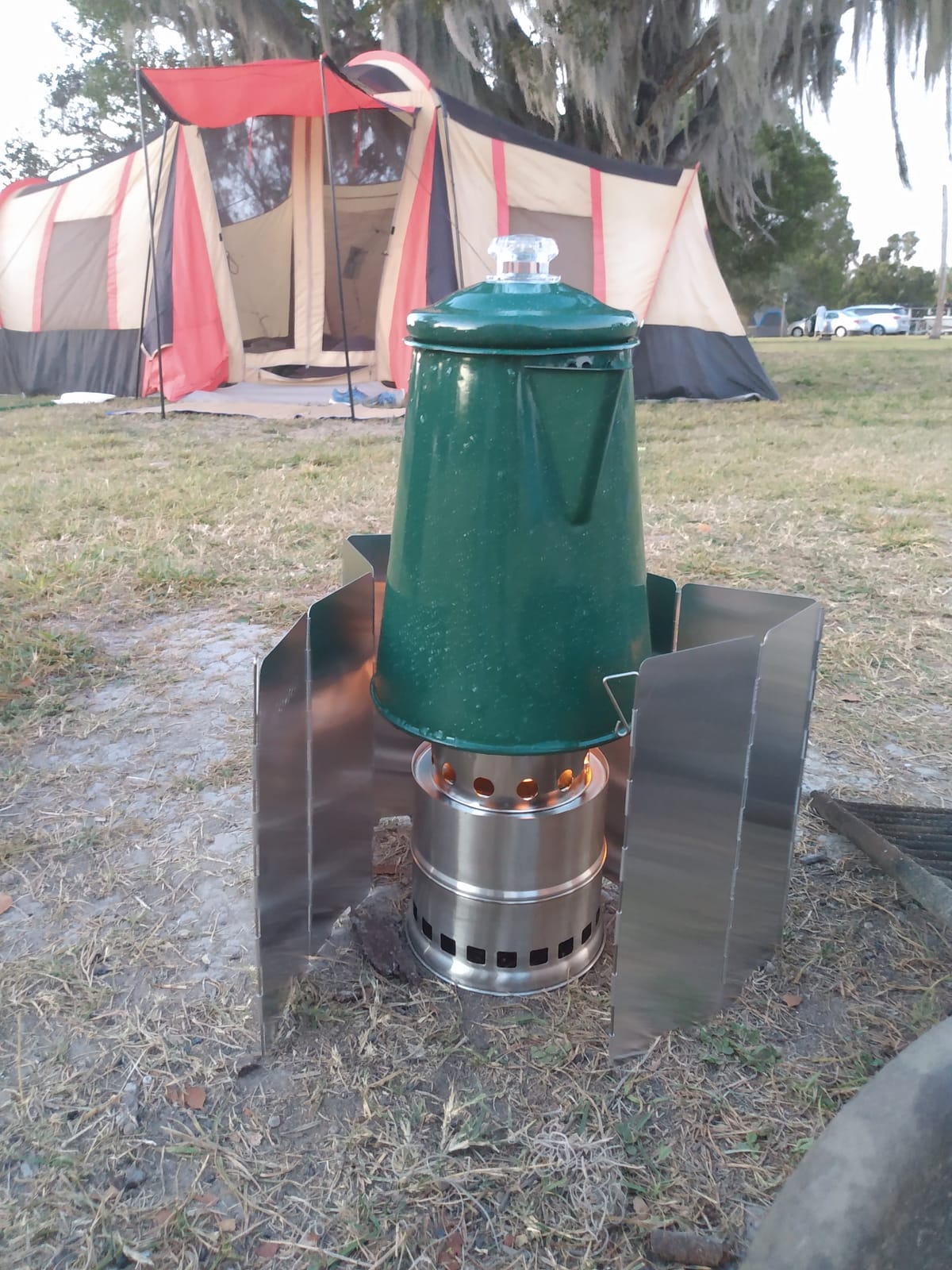 GSI Outdoors Percolator Coffee Pot | Enamelware Campfire Coffee Boiler Kettle for Outdoor Camping Cookware, Cabin, RV, Kitchen, Hunting & Backpacking customer photo 2