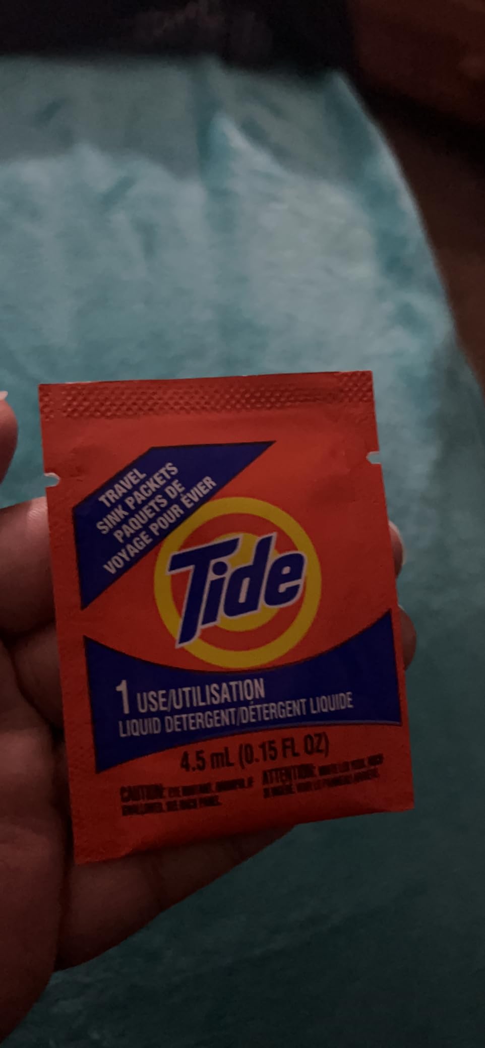 Tide Liquid Travel Sink Packets, 3-Count customer photo 1