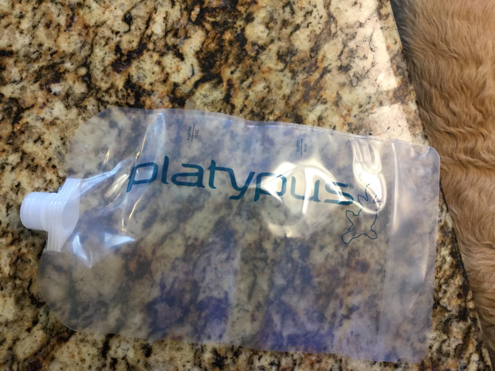 Platypus Platy 2-Liter Ultralight Collapsible Backpacking Water Bottle customer photo 2