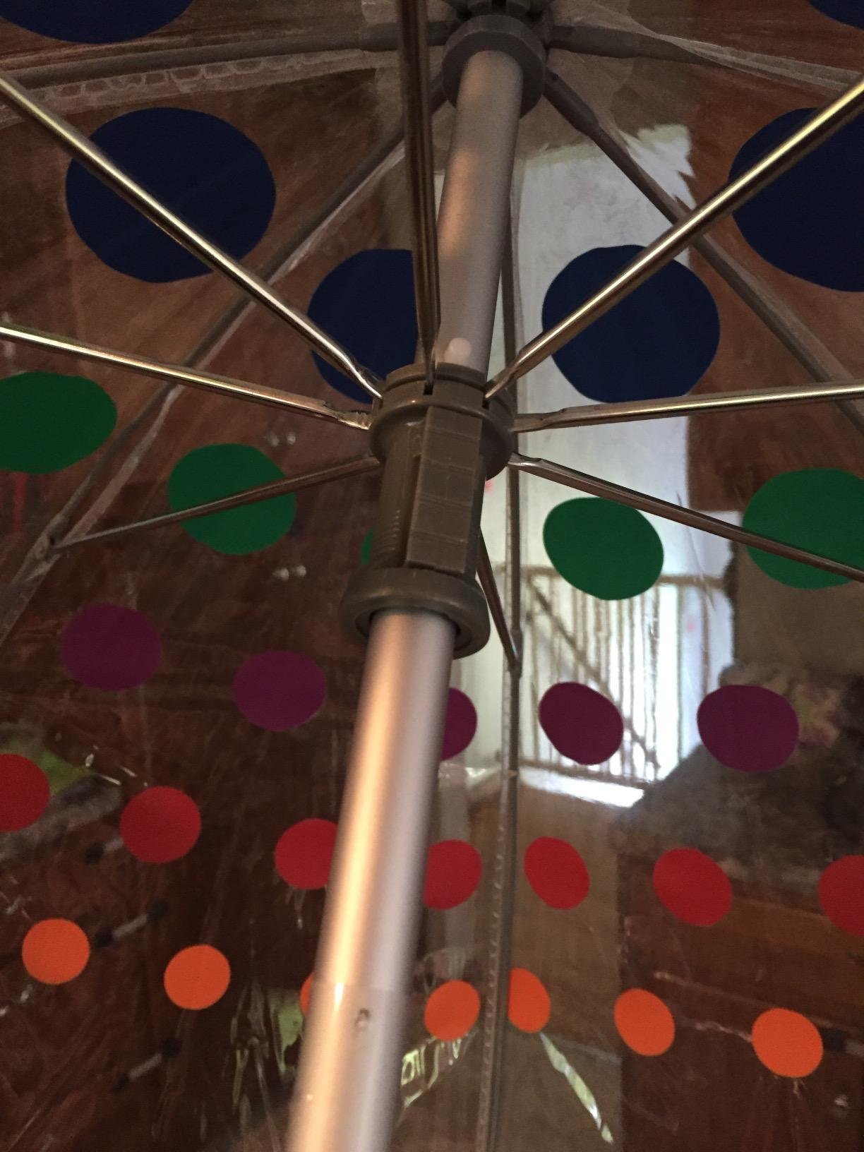 Totes Adult Bubble Umbrella with Dome Canopy and Lightweight Wind and Rain Protection customer photo 1