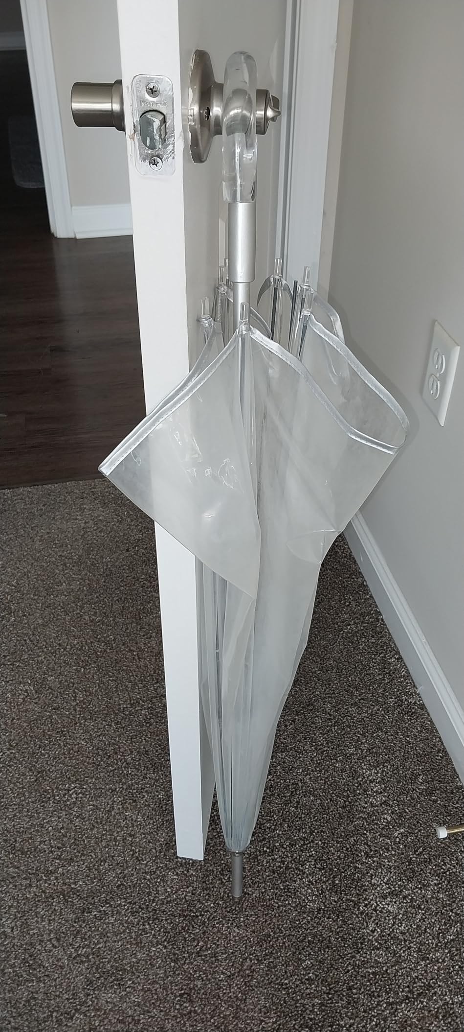 Totes Adult Bubble Umbrella with Dome Canopy and Lightweight Wind and Rain Protection customer photo 2