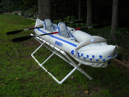 Sea Eagle 370 Pro 3 Person Inflatable Sport Kayak with Pro Package Includes Paddles, Deluxe Seats, Pump, and Carry Bag customer photo 1