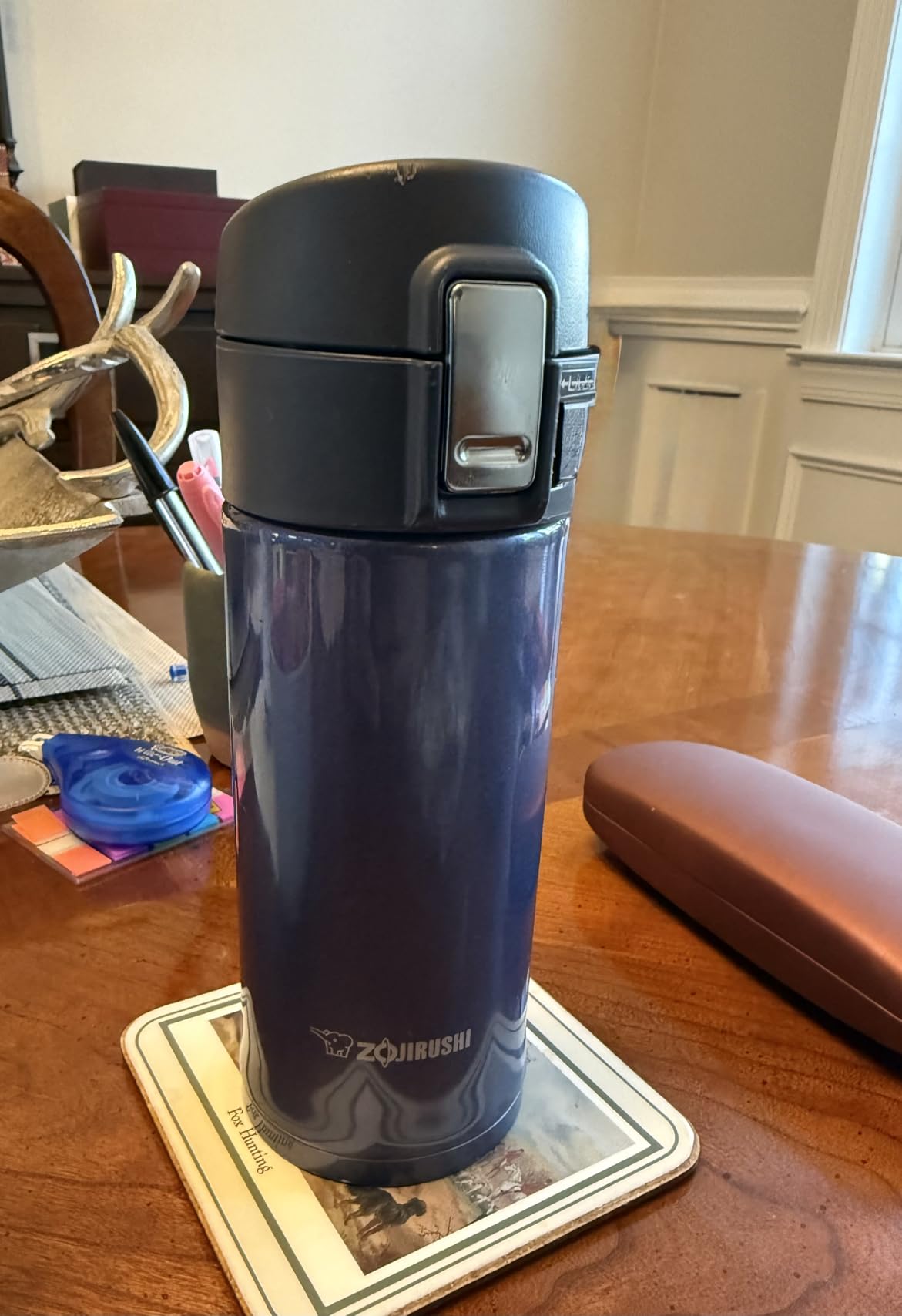 Zojirushi Stainless Steel Mug, 16oz, Smoky Blue customer photo 1