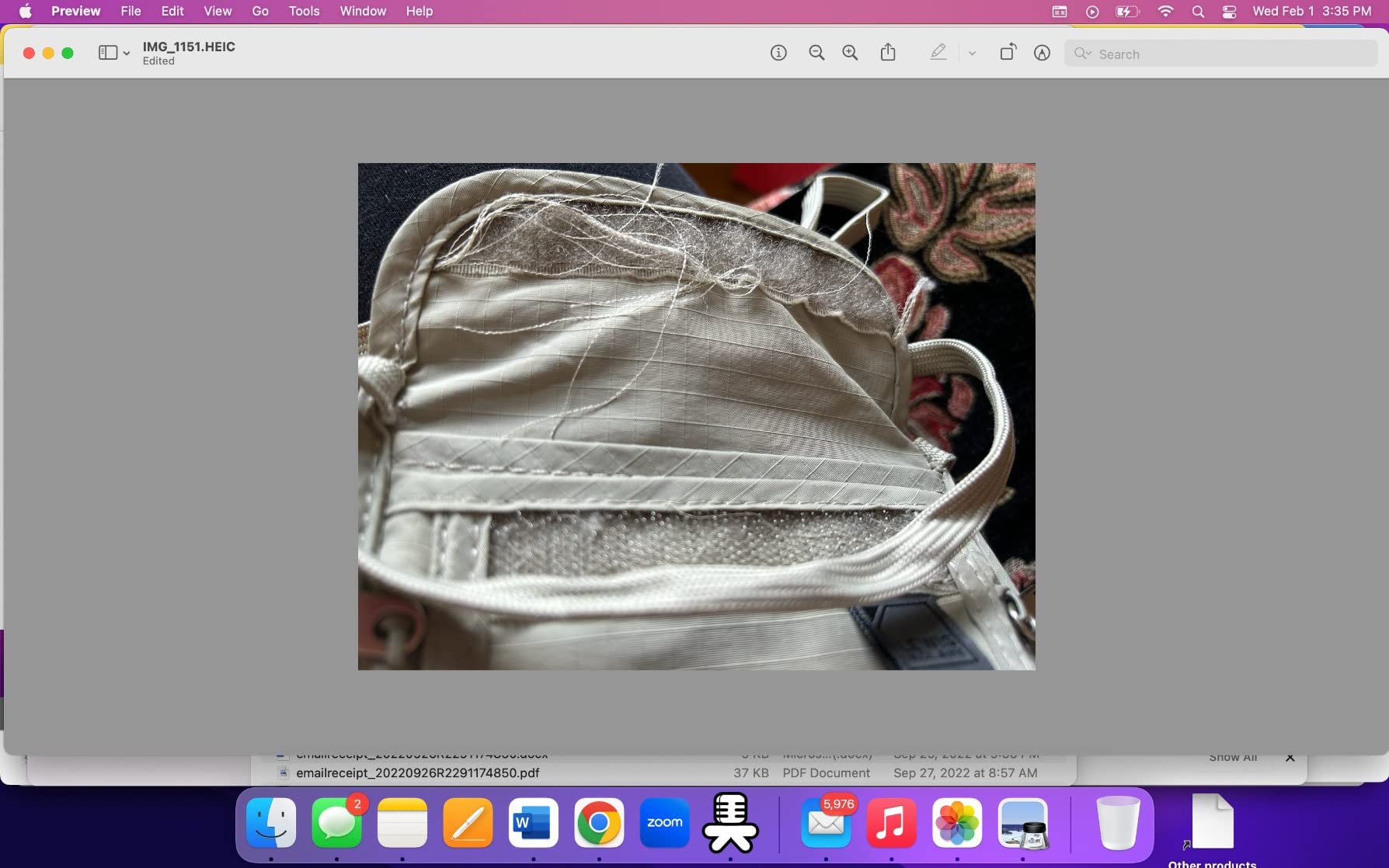 Lewis N. Clark RFID Blocking Stash Neck Wallet, Travel Pouch + Passport Holder for Women & Men, Taupe customer photo 2