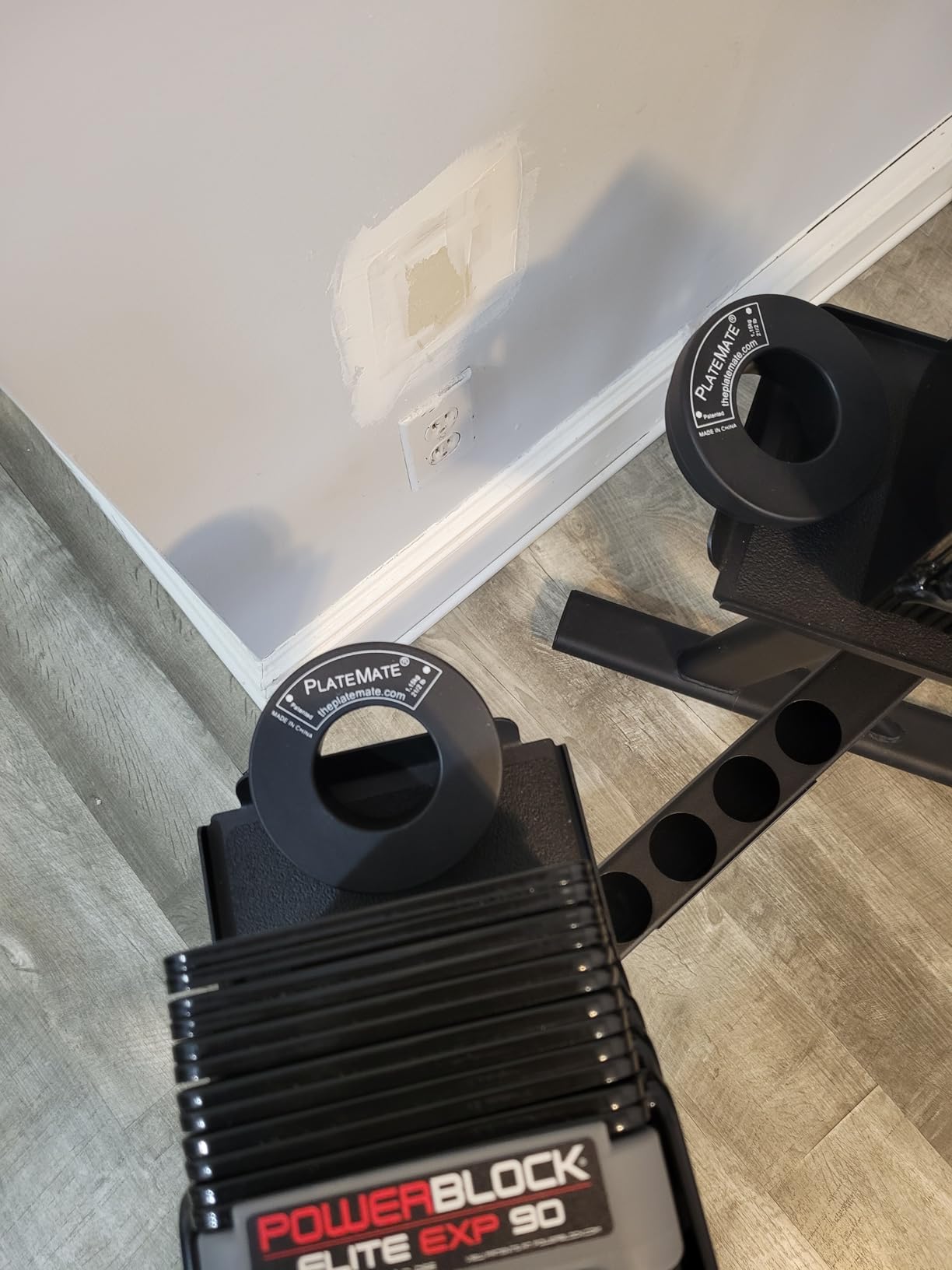PowerBlock Elite EXP Adjustable Dumbbells, Sold in Pairs, Stage 1, 5-50 lb. customer photo 1