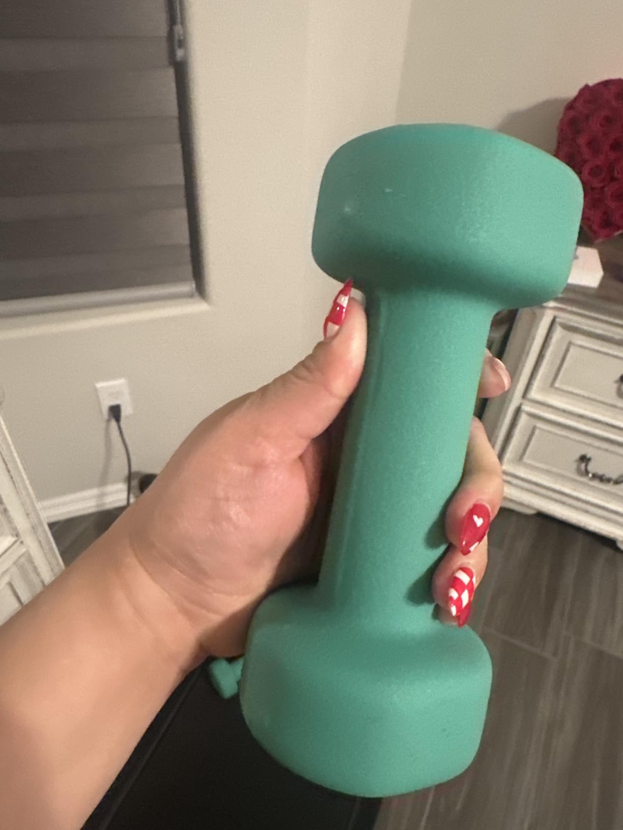 Yes4All Neoprene Dumbbells, Pairs and Sets with Rack for Home Workouts customer photo 1