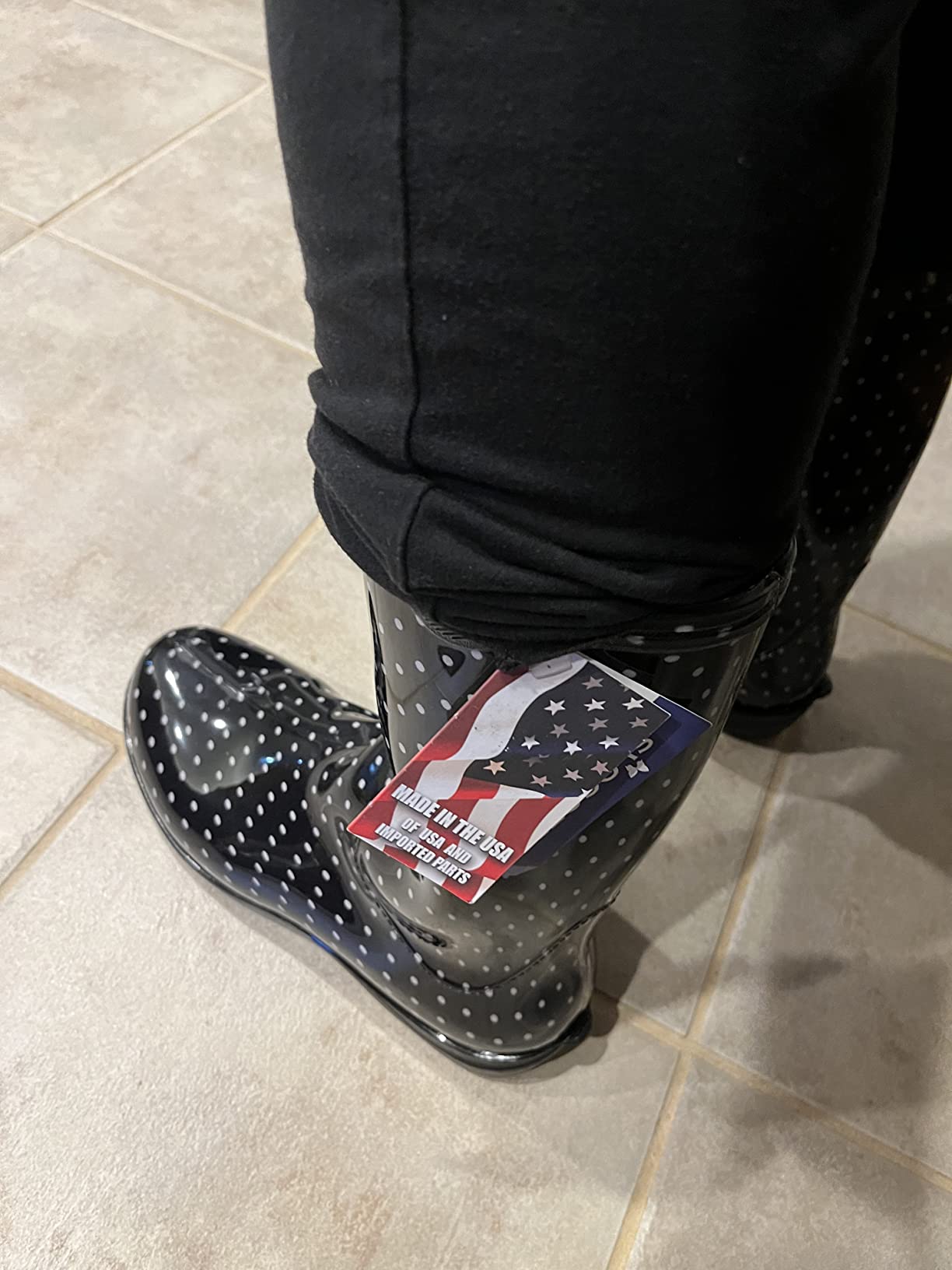 Sloggers Waterproof Garden Rain Boots for Women - Cute MidCalf Boots customer photo 2