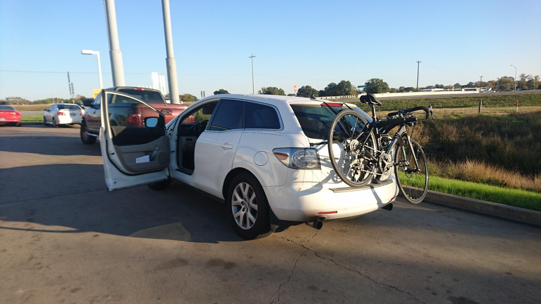 Saris Bones Car Trunk Bicycle Rack Carrier, Mounts 2 Bikes, Black - Durable, Rust-Free, Anti-Sway Straps, Fits Most Vehicles, Made in USA, Arc-Based Design, 100% Recyclable Materials customer photo 1
