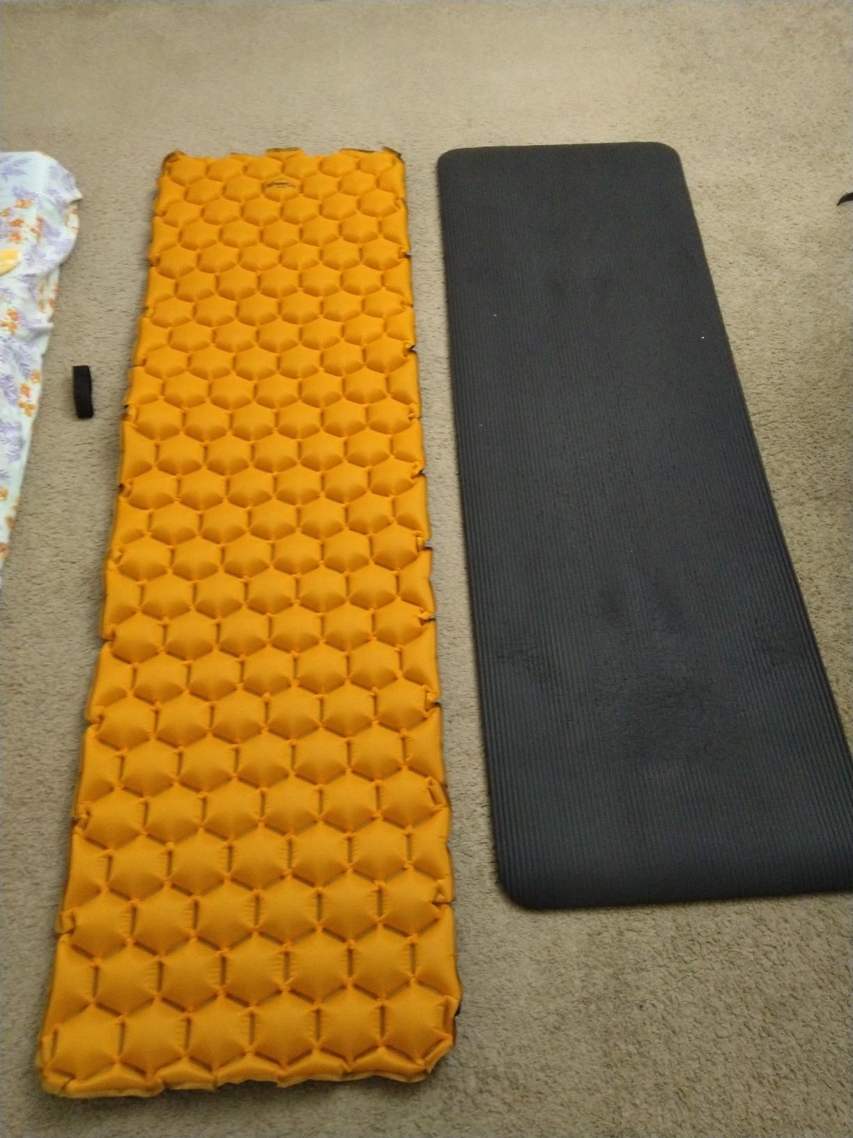 POWERLIX Ultralight Inflatable Camping Sleeping Pad - Camping Mattress for Backpacking, Hiking, Compact Lightweight Sleeping Mat for Camping, Inflation Bag/Repair Kit Included customer photo 1