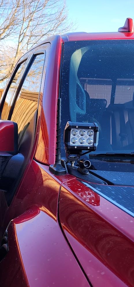 Nilight Led Pods 2Pcs 18W 1260LM Spot Off Road Lights Super Bright Driving Fog Boat Lamp Work Lighting Bar for Trucks Van Camper Wagon Car Pickup Golf Cart ATV UTV SUV Boat 4x4 customer photo 1