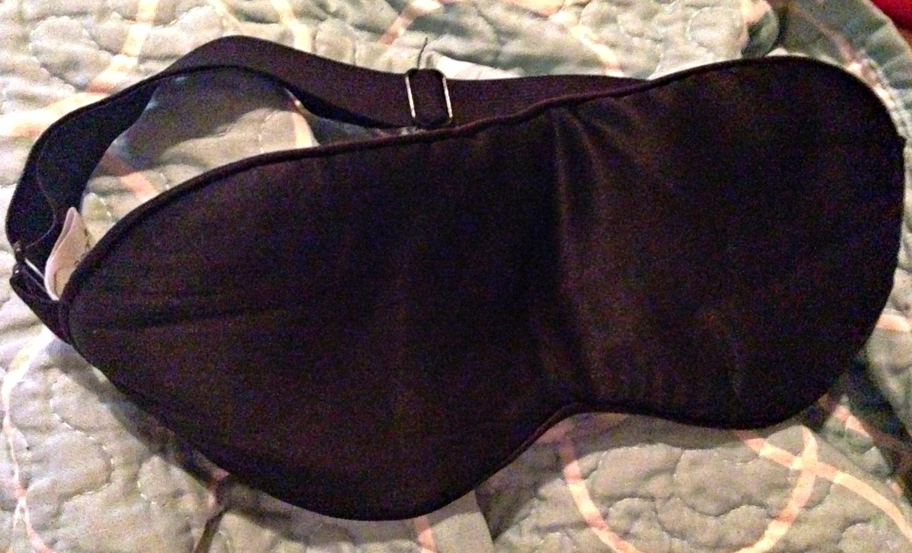 Alaska Bear Sleep Mask Silk Eye Cover with Shaped Pad, Machine Washable customer photo 1