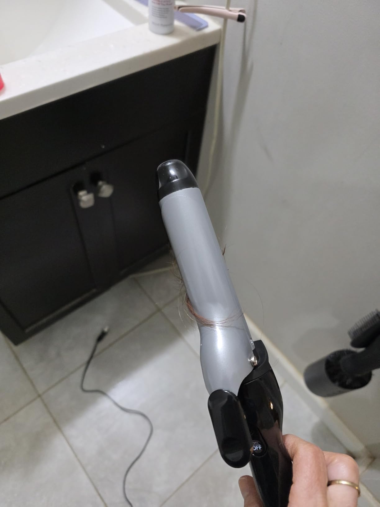 REVLON Perfect Heat Triple Ceramic Curling Iron, 1.25