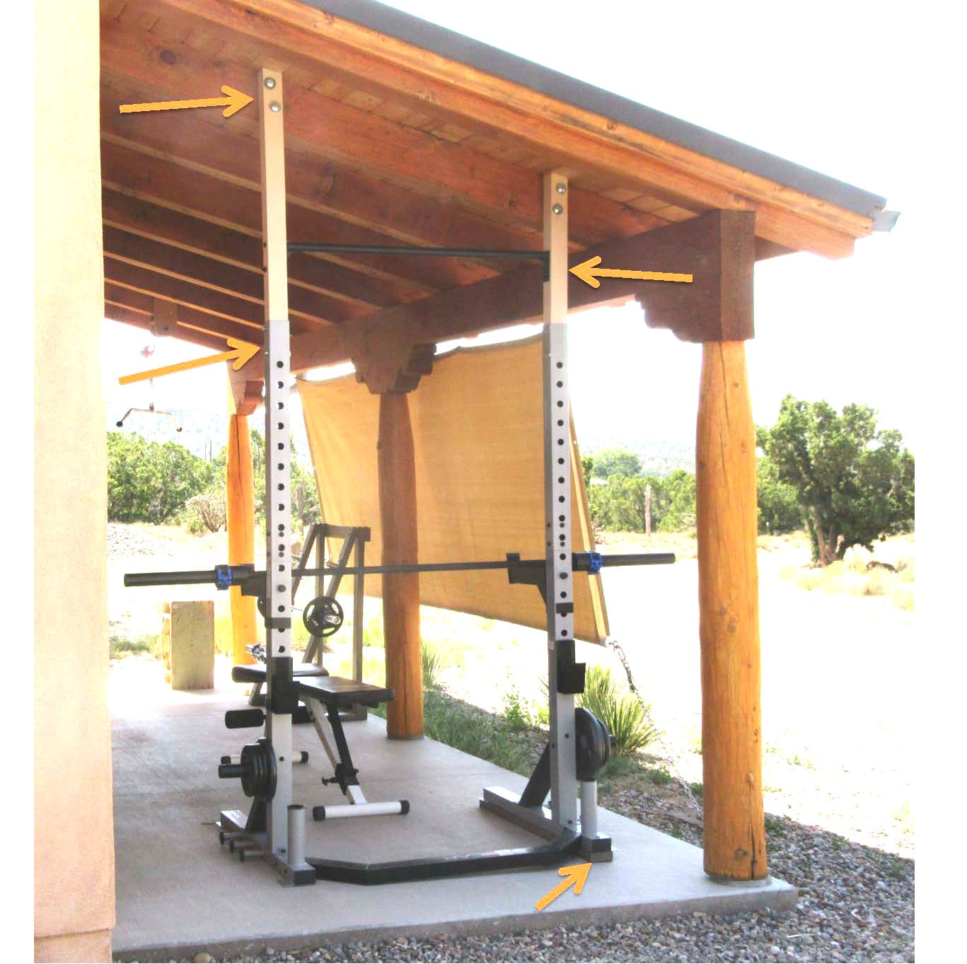 CAP Barbell FM-8000F Deluxe Power Rack Color Series customer photo 1