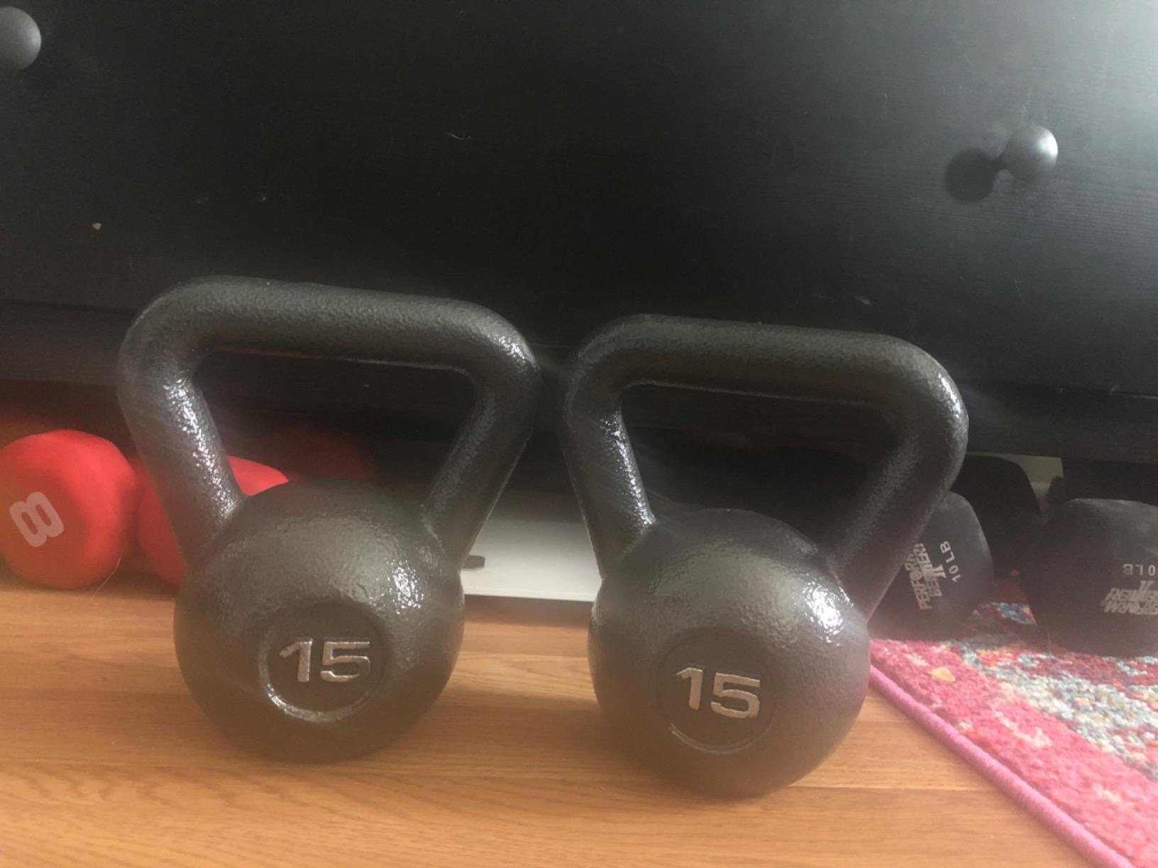 Marcy Hammertone Kettle Bells - 10 to 55 lbs. HKB Workout Weights customer photo 1